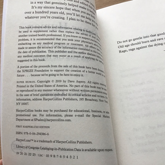 Super Human The Bulletproof Plan to Age Backward and Maybe Even Live Forever - Picture 4 of 7